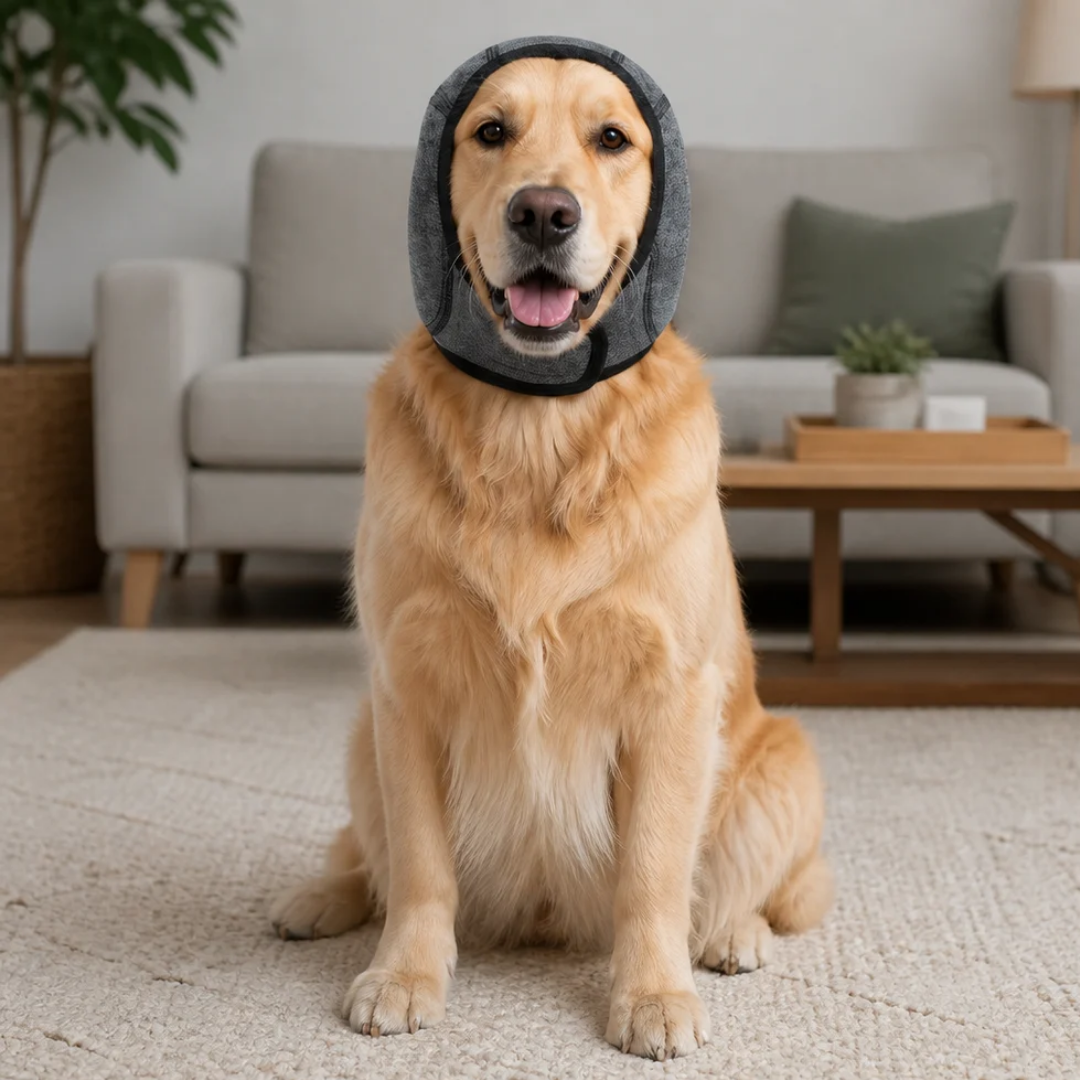 Rincón Peludo® | Protector Acústico Antiestrés para Perros